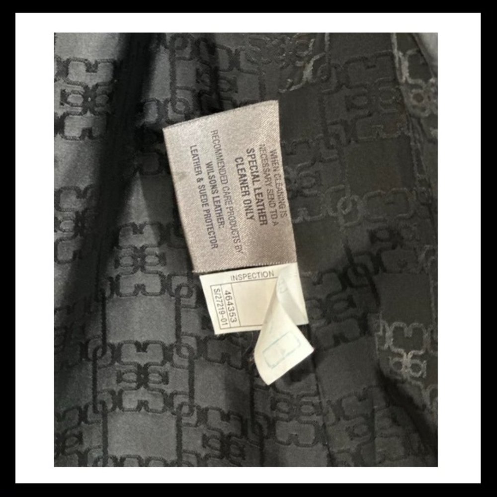NWOT Wilsons Leather Pelle Studio Jacket - Picture 9 of 9